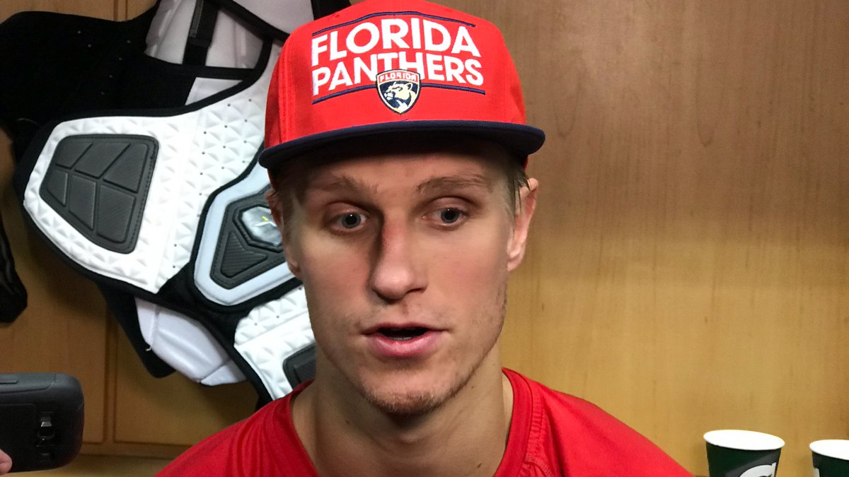 FlaPanthers's tweet image. “To get off on the right foot on a home stand can carry some momentum.” -Nick Bjugstad