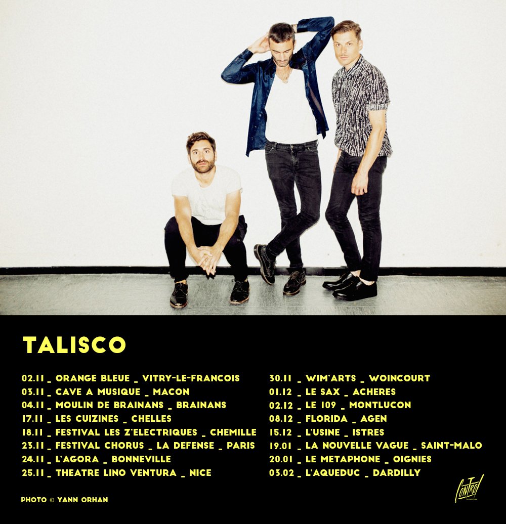 Un concert gratuit de <a href="/taliscomusic/">Talisco</a> à Paris, ça vous tente ? 📅 Rdv sur le parvis de La Défense le 23/11 pour le <a href="/festivalchorus/">Festival Chorus</a> !
Be Safe !