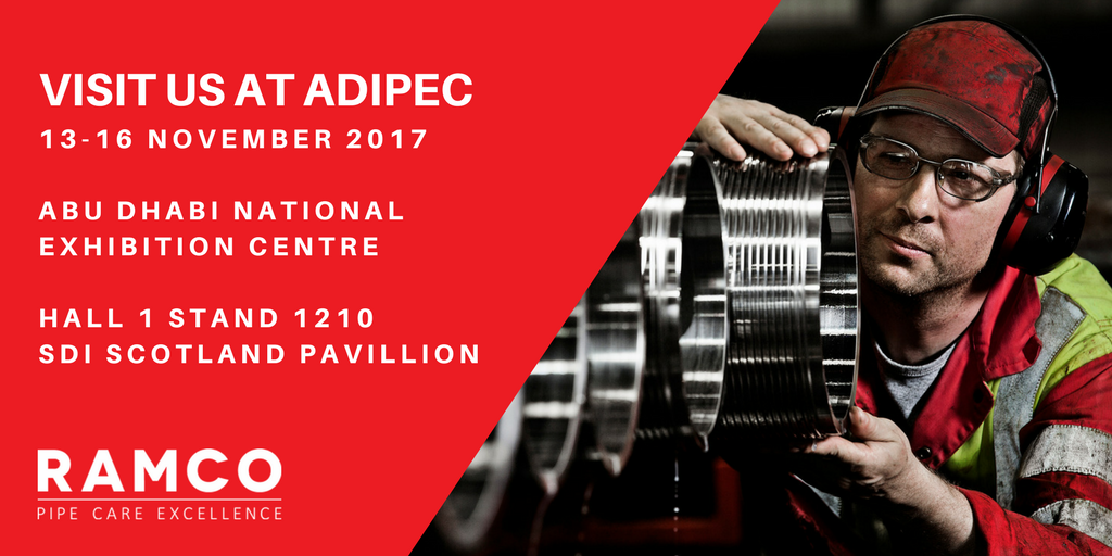 ramcotubular's tweet photo. RAMCO will be joining some of the biggest names in the industry at #ADIPEC 2017 on the SDI Scotland Pavilion. @ADIPECOfficial @ScotDevInt https://t.co/jXNQ9Uv7DE