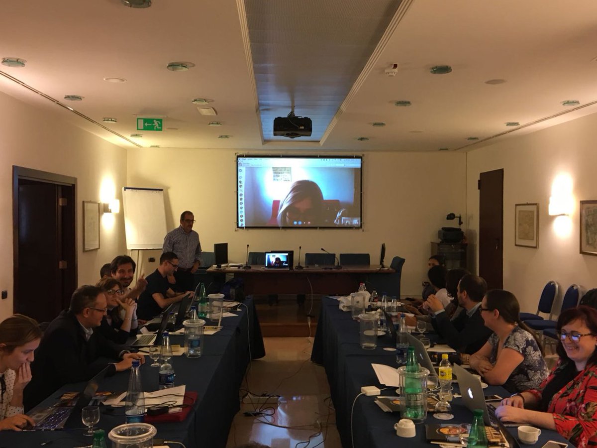 3DTuneIn's tweet photo. 6th Project Meeting! Good food and hard work ;) 

In #Rome, just right now 

#H2020 https://t.co/x4ENKfn2Rx