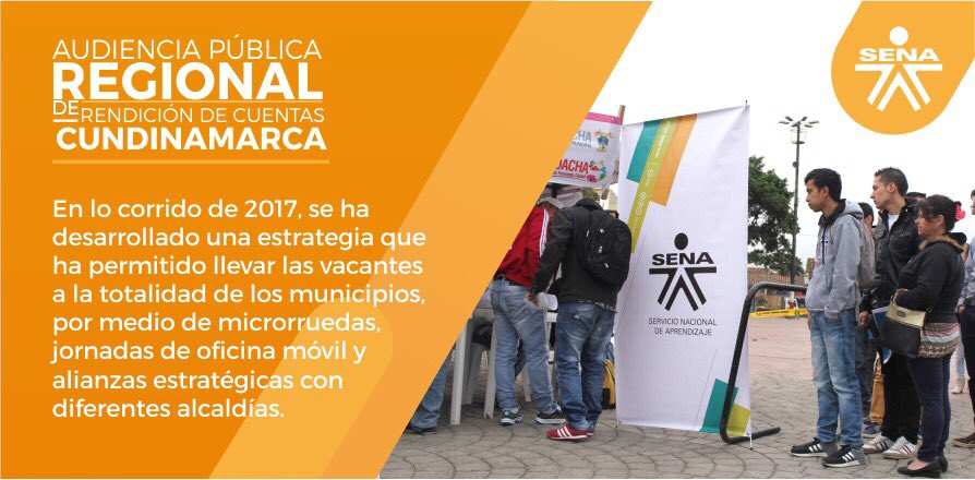 gustavo_araque's tweet photo. Recorremos el departamento con #AulasMóviles y microrruedas de empleo llevando oportunidades laborales. #SENAResponde #Cundinamarca https://t.co/Z5J6dousl4