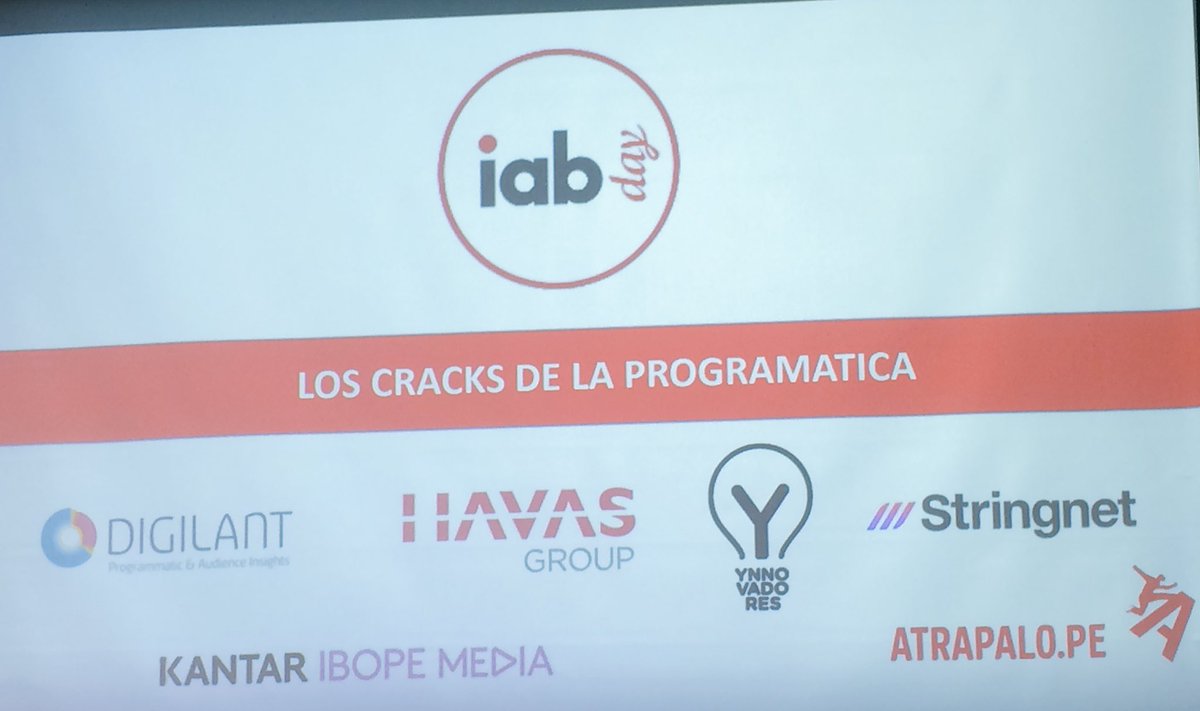 kikegiles's tweet photo. Una buena decisión venir al #IABDay y seguir aprendiendo sobre #programática. https://t.co/pJEkxz8hdi