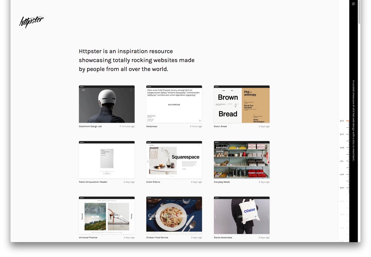 More appreciation for our #webdesign on httpster. Thanks!
httpster.net/2017/oct/