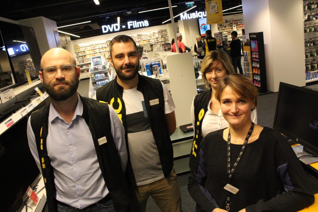 cotecaen's tweet photo. Après huit mois de travaux, la @Fnac de #Caen s'agrandit de 30 % https://t.co/IFZw7Lj455 🎧📷📱 @NormandieActu @LIBERTE_CAEN @14actu https://t.co/x0XC9DkuwJ