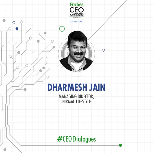 .<a href="/LifestyleNirmal/">NirmalLifestyle</a>’s #DharmeshJain joins the #CEODialogues panel on October 27. Don't forget to send your questions for him by tonight.