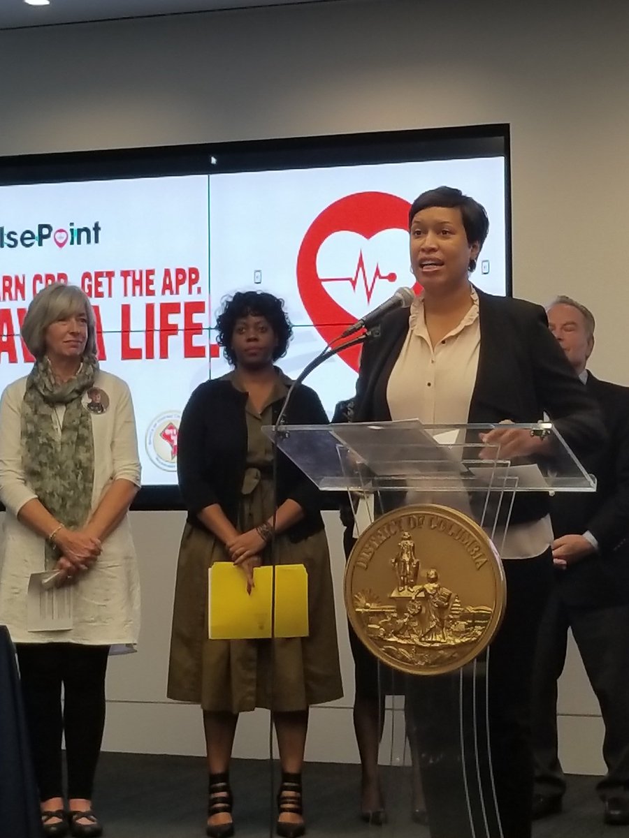 tech_tarheel's tweet photo. So excited to celebrate the #DC launch of @pulsepoint with the support of @WirelessFdn #SaferStrongerDC https://t.co/S3Q7mrx7nf