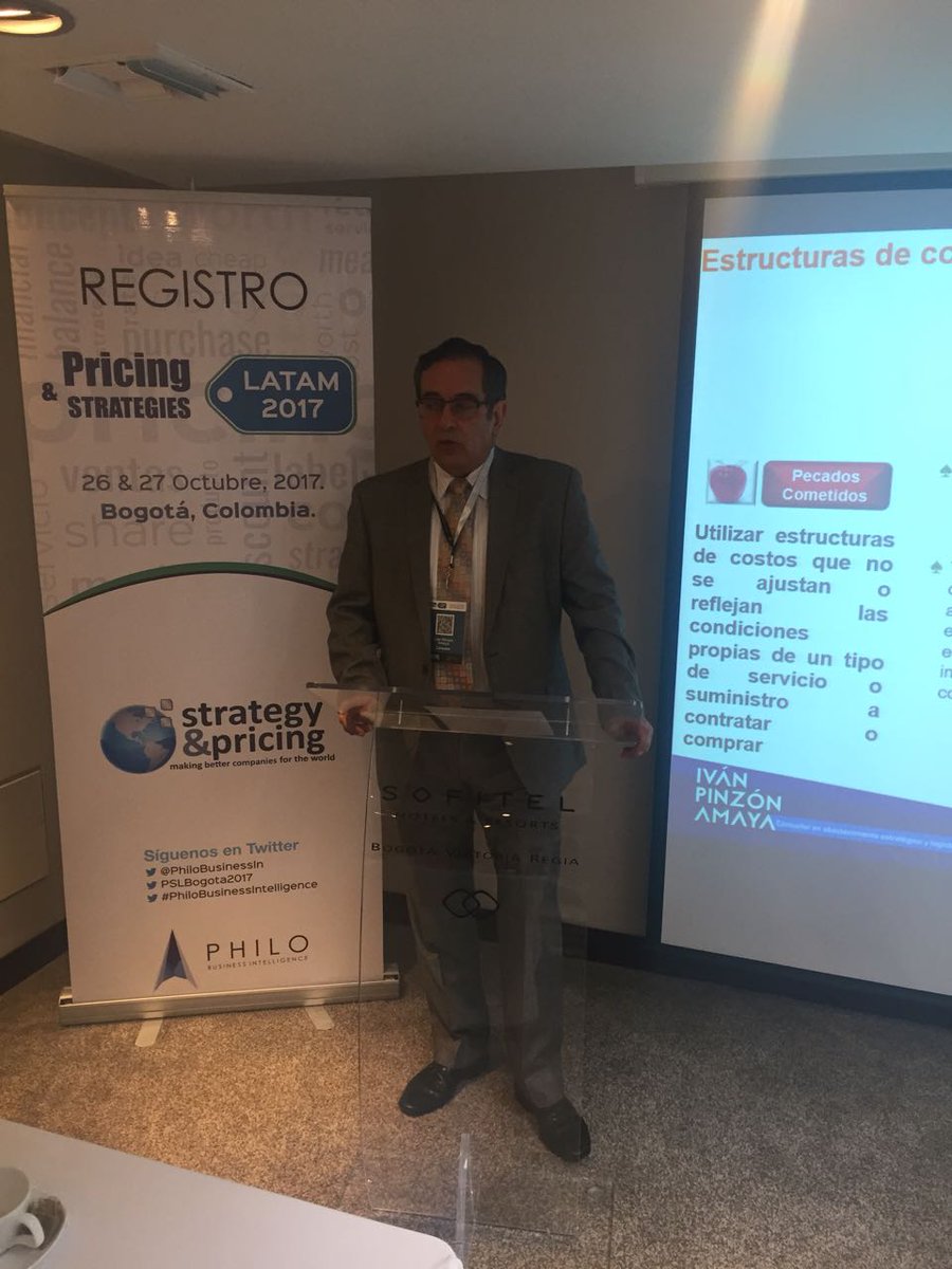 PhiloBusinessIn's tweet photo. Iniciamos el Pricing &amp; Strategies LATAM 2017 con la presentación de Iván Pinzón Amaya... https://t.co/2qUQTkchrC https://t.co/M0yliZr187