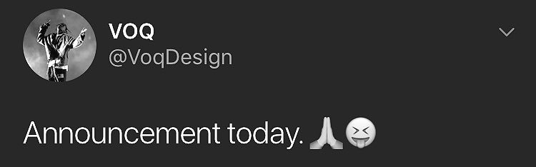 GFXUPDATE's tweet image. LATEST NEWS: @VoqDesign has an announcement for today. Close sources say he is joining eRa ONCE AGAIN. We will keep you updated. #GFXUPDATE
