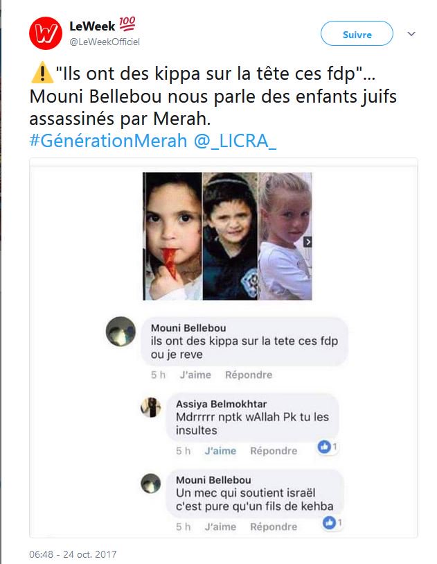 NataliaGGarcia5's tweet photo. salir leur mémoire en utilisant l'image des victimes de merah dans un photoshop foireux pour ses #FakeNews #leweek
via @wikialg
#teamjipoune https://t.co/HtdbtIT7FS