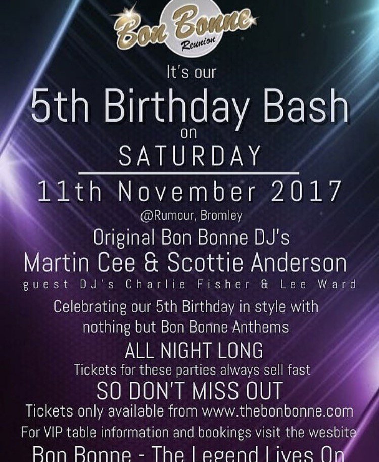 Thanks to all who came to #bonbonne #soulnight <a href="/BarRumour/">Rumour Bar & Lounge</a> next event 5th Birthday Bash! Sat 11th Nov #barrumour #bromley