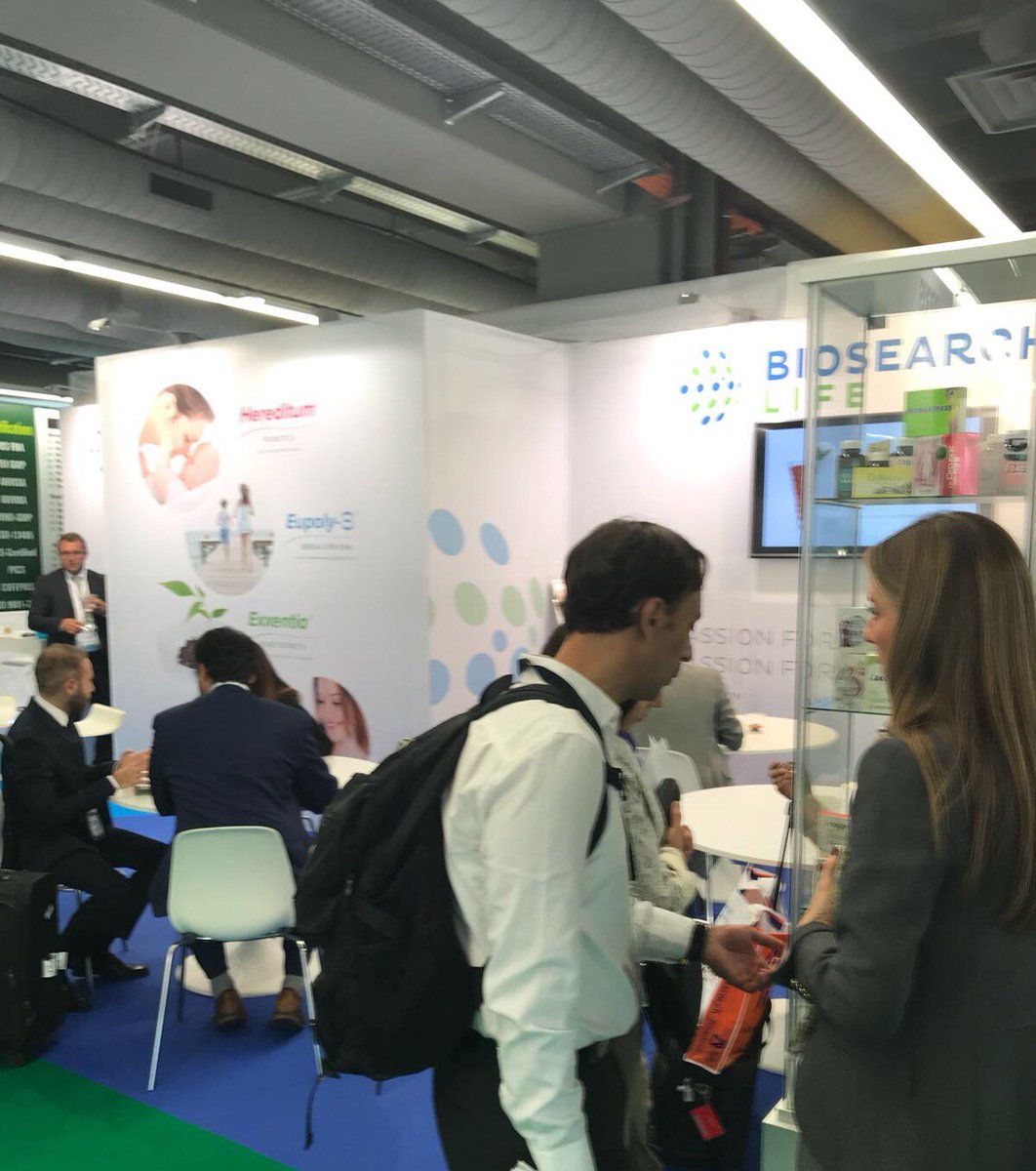 Biosearch_life's tweet photo. Last day at #CPhI2017. Thanks for visit us in our stand #probiotics #omega755679413 #plantextract https://t.co/DtkRx1fMkr