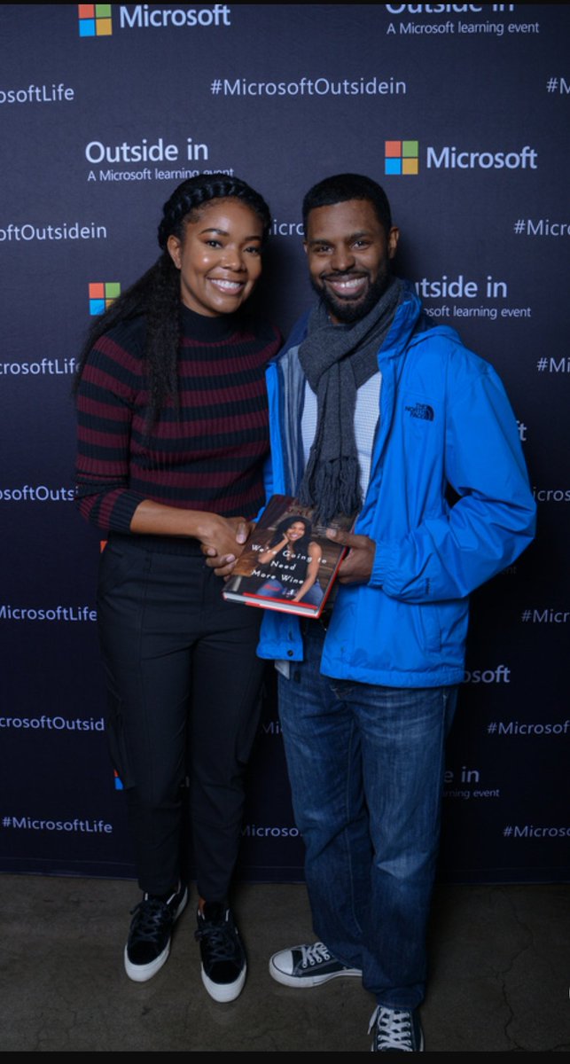 sleepless3046's tweet image. Apologies for my hot breath @itsgabrielleu ;) but had to express my wife &amp;amp; I's appreciation!
#grace
#morethananactor
#Microsoftoutsidein