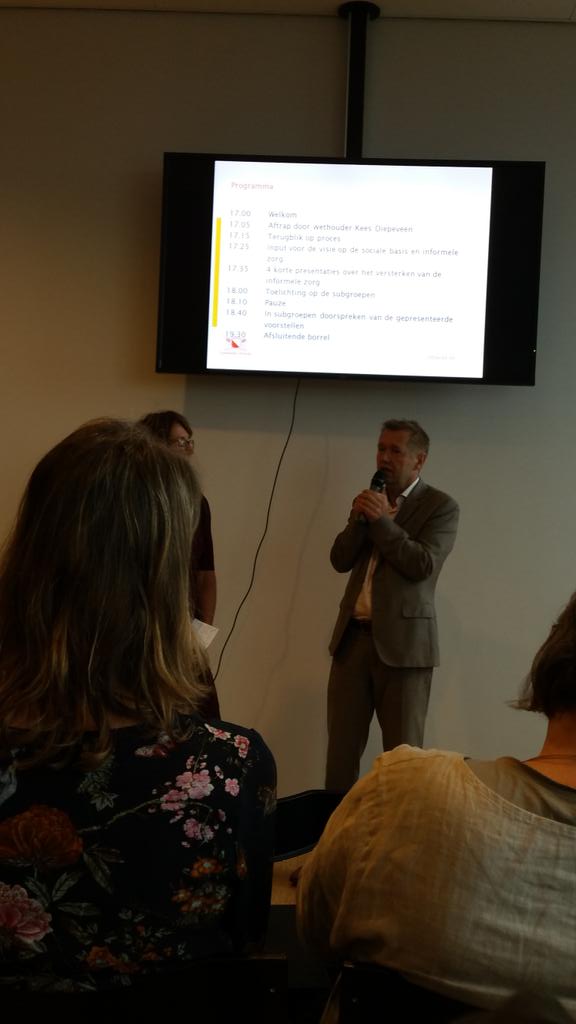 Aftrap met Kees Diepeveen <a href="/GemeenteUtrecht/">Gemeente Utrecht</a> @informele zorg