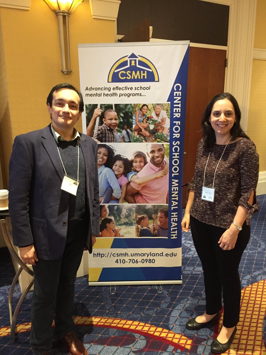 BU_bullylab's tweet photo. Dr. Jen Green (@jgreen_bu) presented last week at School MH Research summit and NY CEC conference, and caught up with @jaguzman at #CSMH2017 https://t.co/jCf9oT7rle
