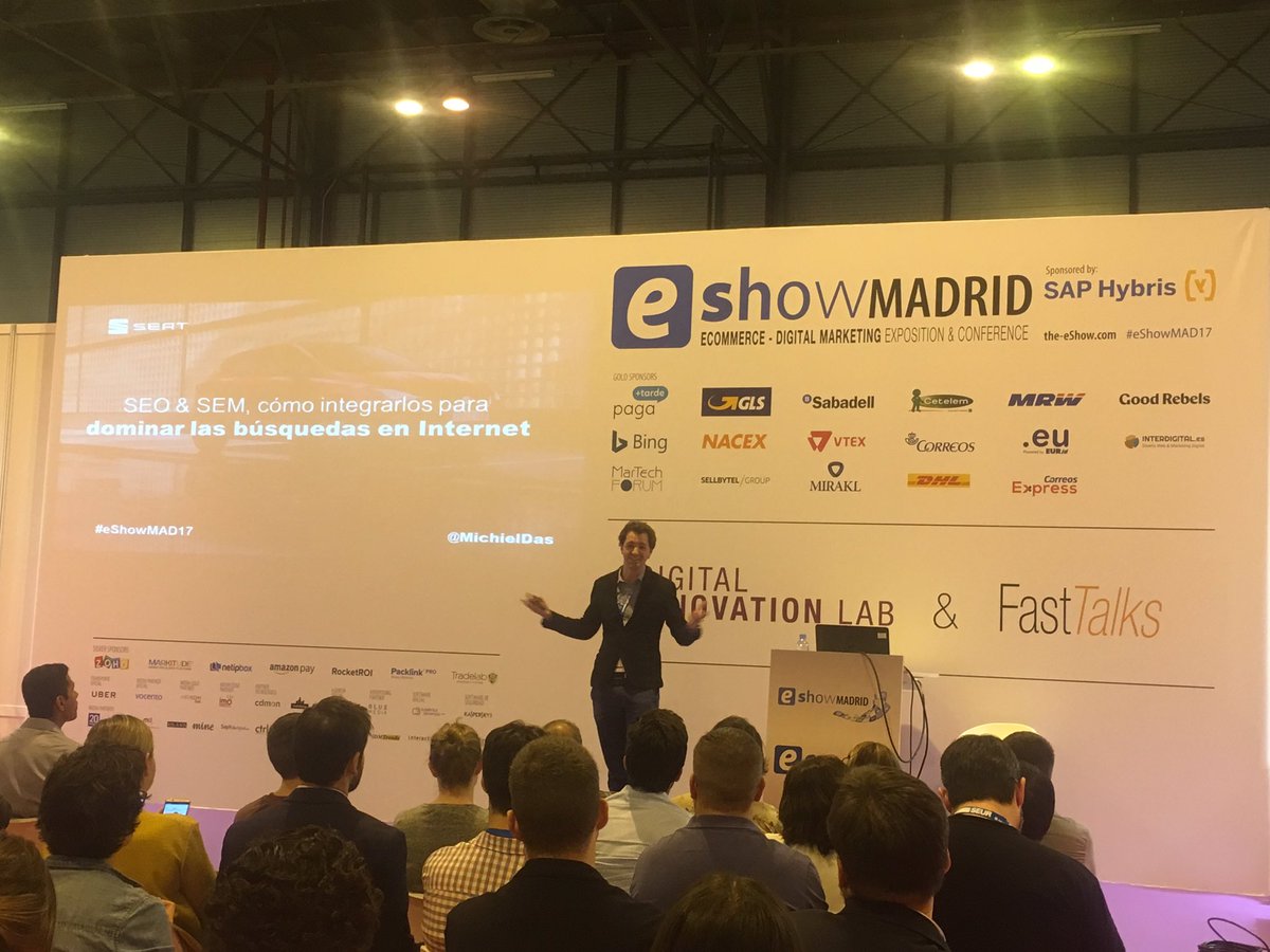 ninadelsur_seo's tweet photo. Estrategias cruzadas SEO &amp; SEM #eshowMAD2017 https://t.co/rFa5lABzvw