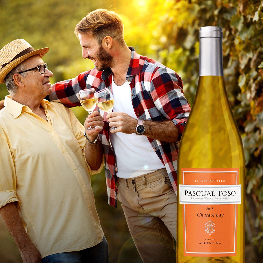 Pascual Toso, joing generations in great moments. #pascualtoso #wearebarrancas #chardonnay #winelovers