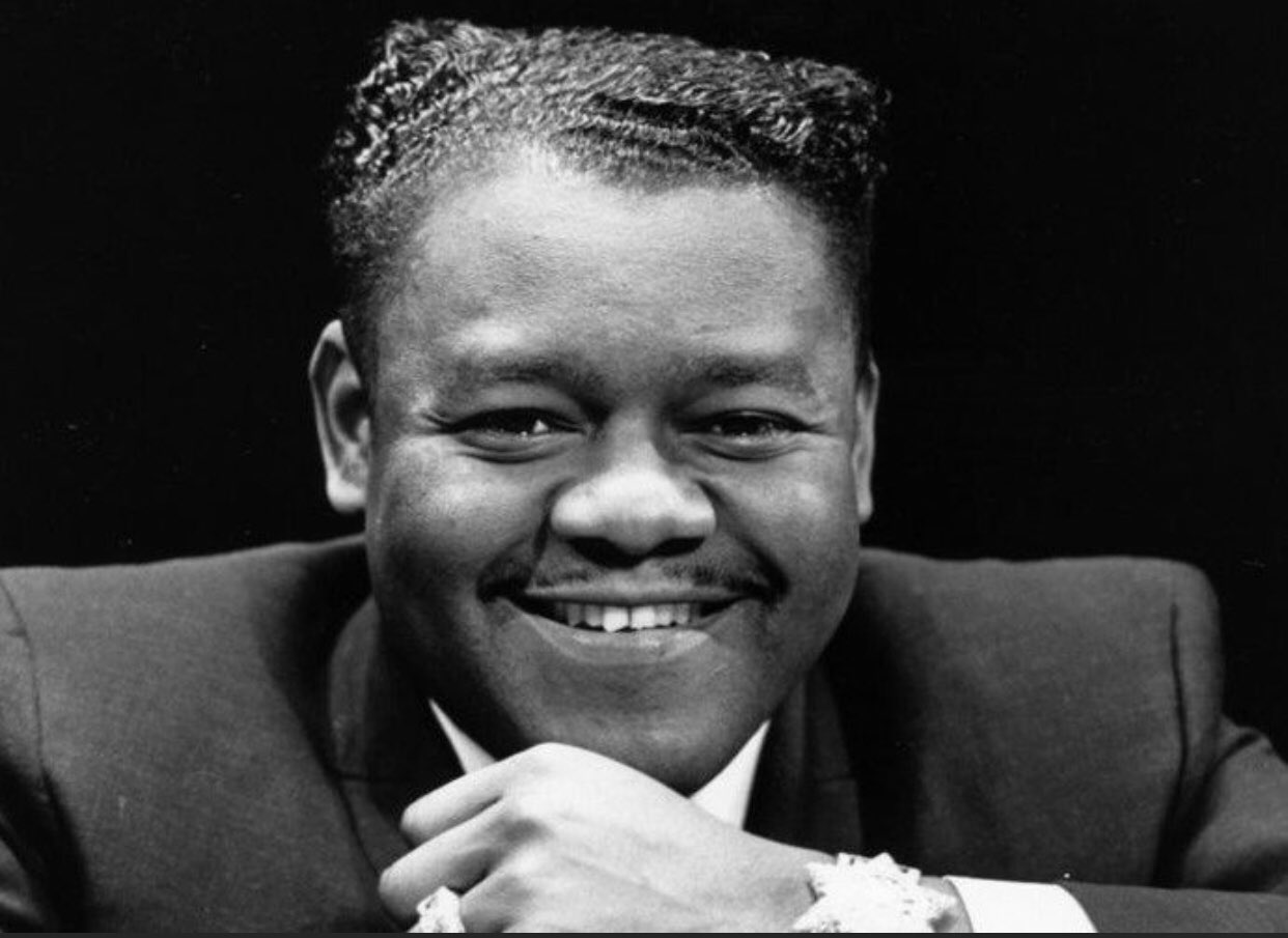 To one of the Greatest to ever do it. RIP Legend, Fats Domino🙏🏿🙏🏿🙏🏿✊🏿 https://t.co/zy6pFtHm12