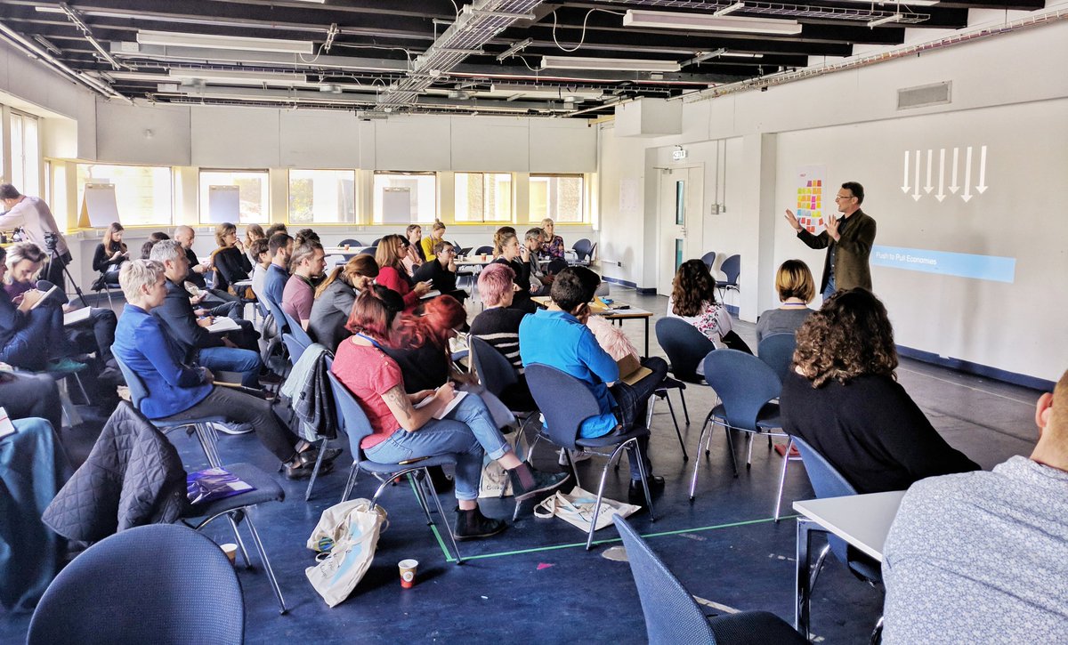 chrisdonia's tweet photo. Many exciting talks and workshops on the future of the #CreativeHub; inevitably with @CreativeEdin one wants to join in EVERY conversation. https://t.co/wjmC4jA4hh