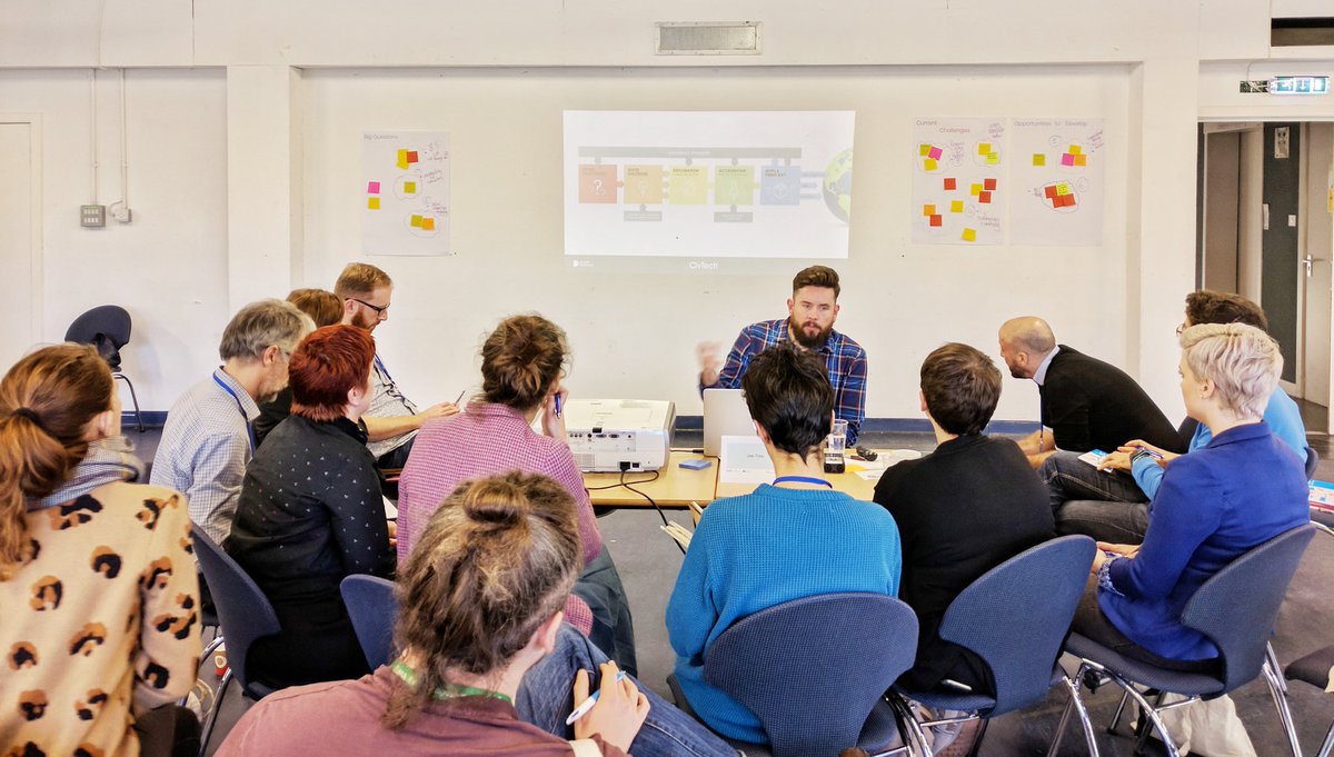 chrisdonia's tweet photo. Many exciting talks and workshops on the future of the #CreativeHub; inevitably with @CreativeEdin one wants to join in EVERY conversation. https://t.co/wjmC4jA4hh