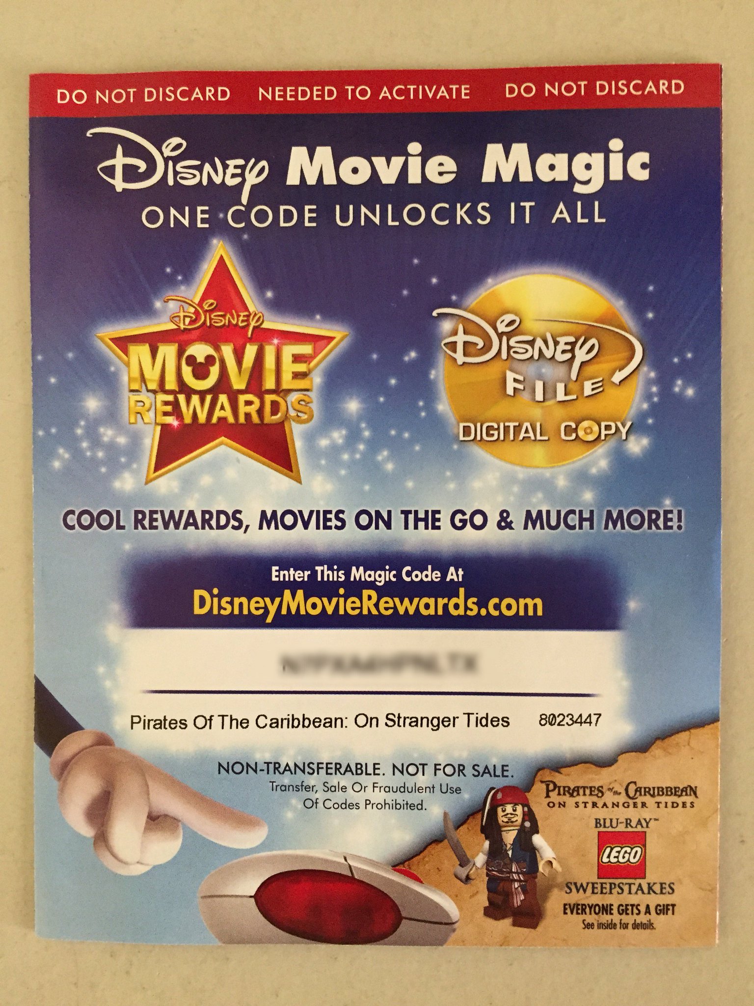 Alphapower65 On Twitter Disney Movie Magic Disney Movie Rewards And Disney File Digital Copy Disney Studio All Access Potc Potc4