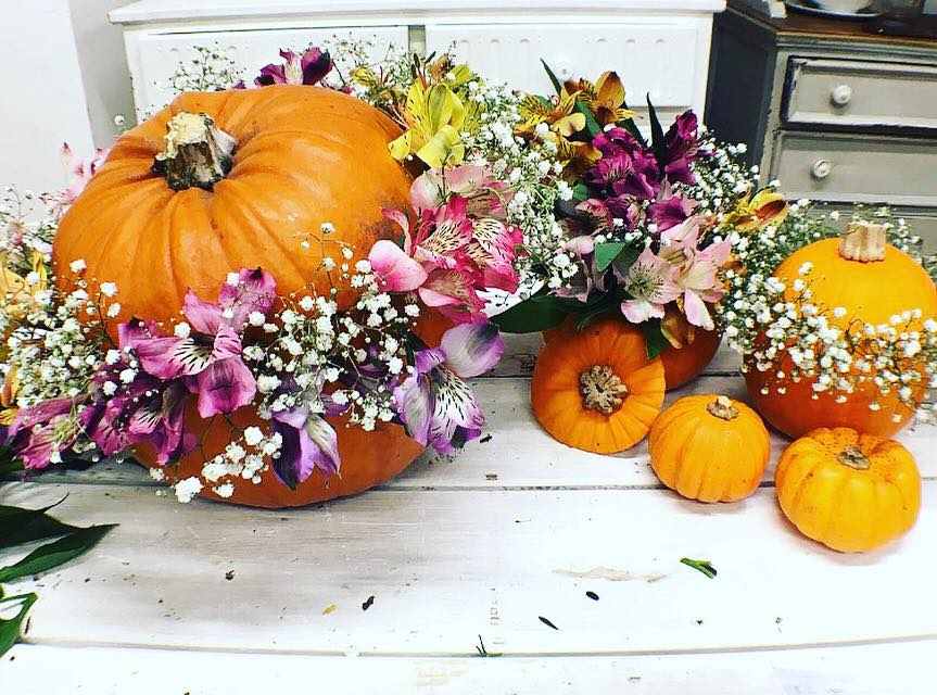 Create these beautiful botanical pumpkins this #NationalPumpkinDay with our simple Teacups &amp; Tales guide: bit.ly/2gL241o