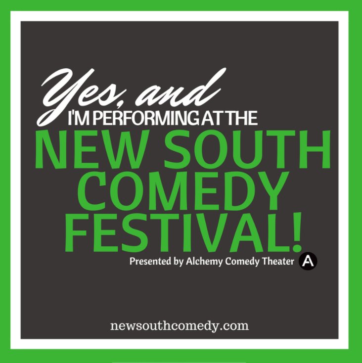 mikeymckernan's tweet photo. NEXT WEEK! Ill be in #GreenvilleSC for @NewSouthComedy Festival! Thursday 730pm at @AlchemyComedy Theater! #mikeyrophones #NSCF2017 #boohaa https://t.co/VFd2bOXyX6