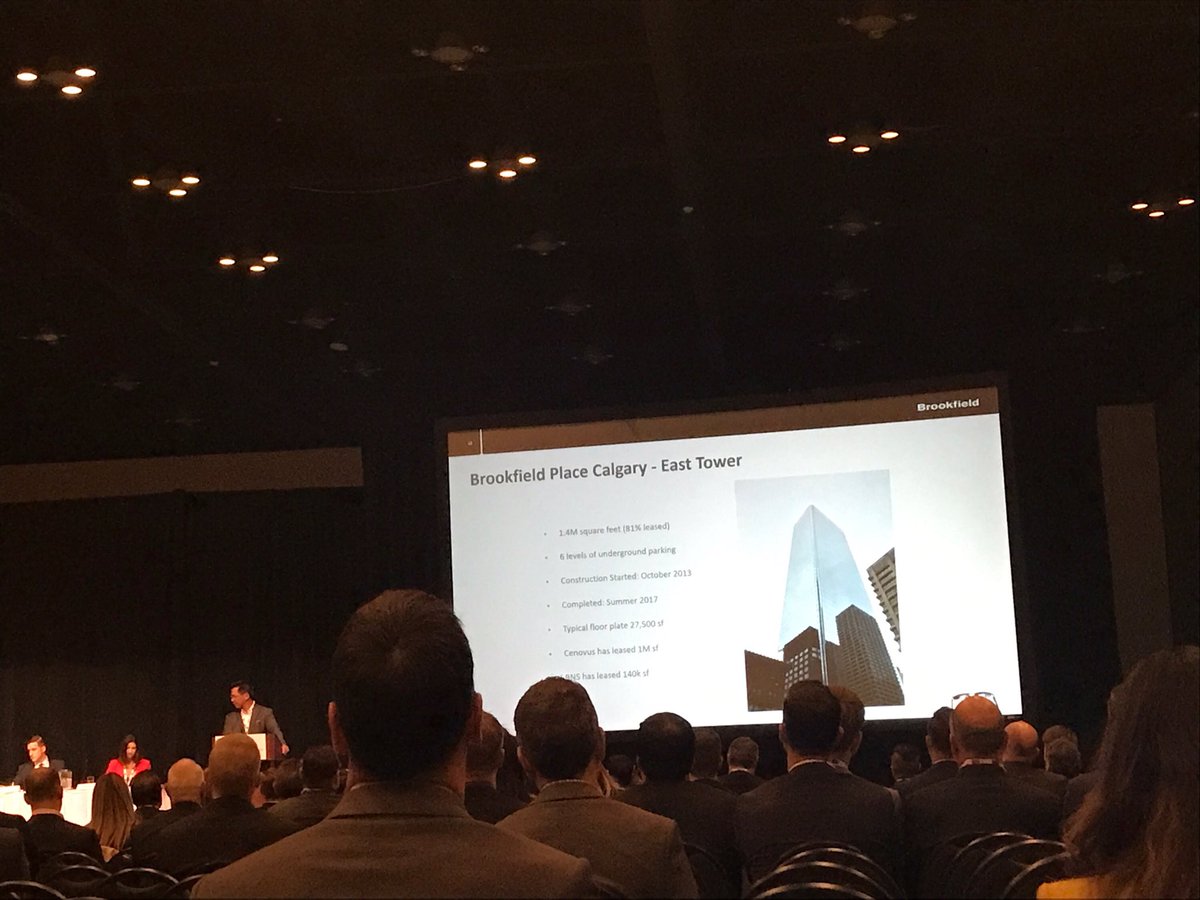 re_forums's tweet photo. Greg Kwong of @cbreCanada moderates discussion on the #yyc office market and where it is headed. #cref17 https://t.co/xJsNbEOI5b