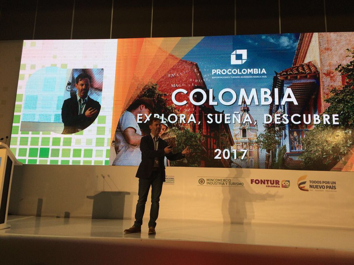 guerrerorozco's tweet photo. Compartiendo con los empresarios en el encuentro de #TurismoDeNaturaleza. @PROCOLOMBIACO @sahowardt @andrevivero https://t.co/mLnI0XnWgt