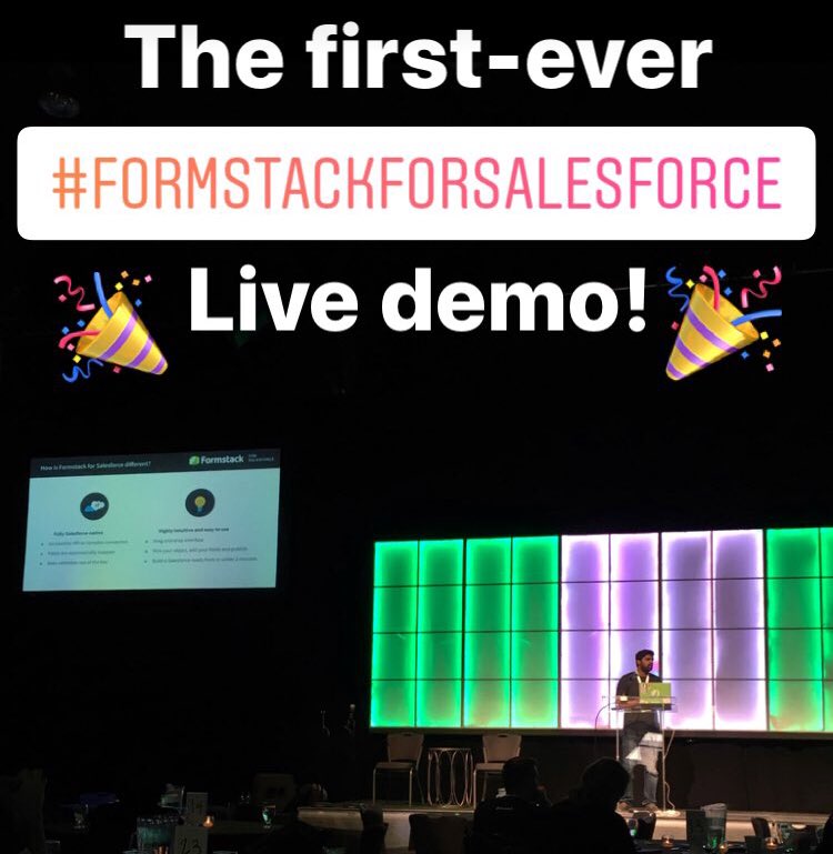 Formstack's tweet photo. πππ #FormstackForSalesforce #InFormedIndy17 https://t.co/purM13wxlC