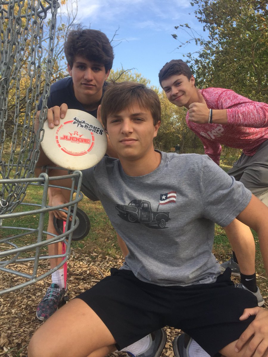OS_Discgolf's tweet photo. First birdie of the season. Well done @HaydenHoeven https://t.co/TRxFe8QD3c