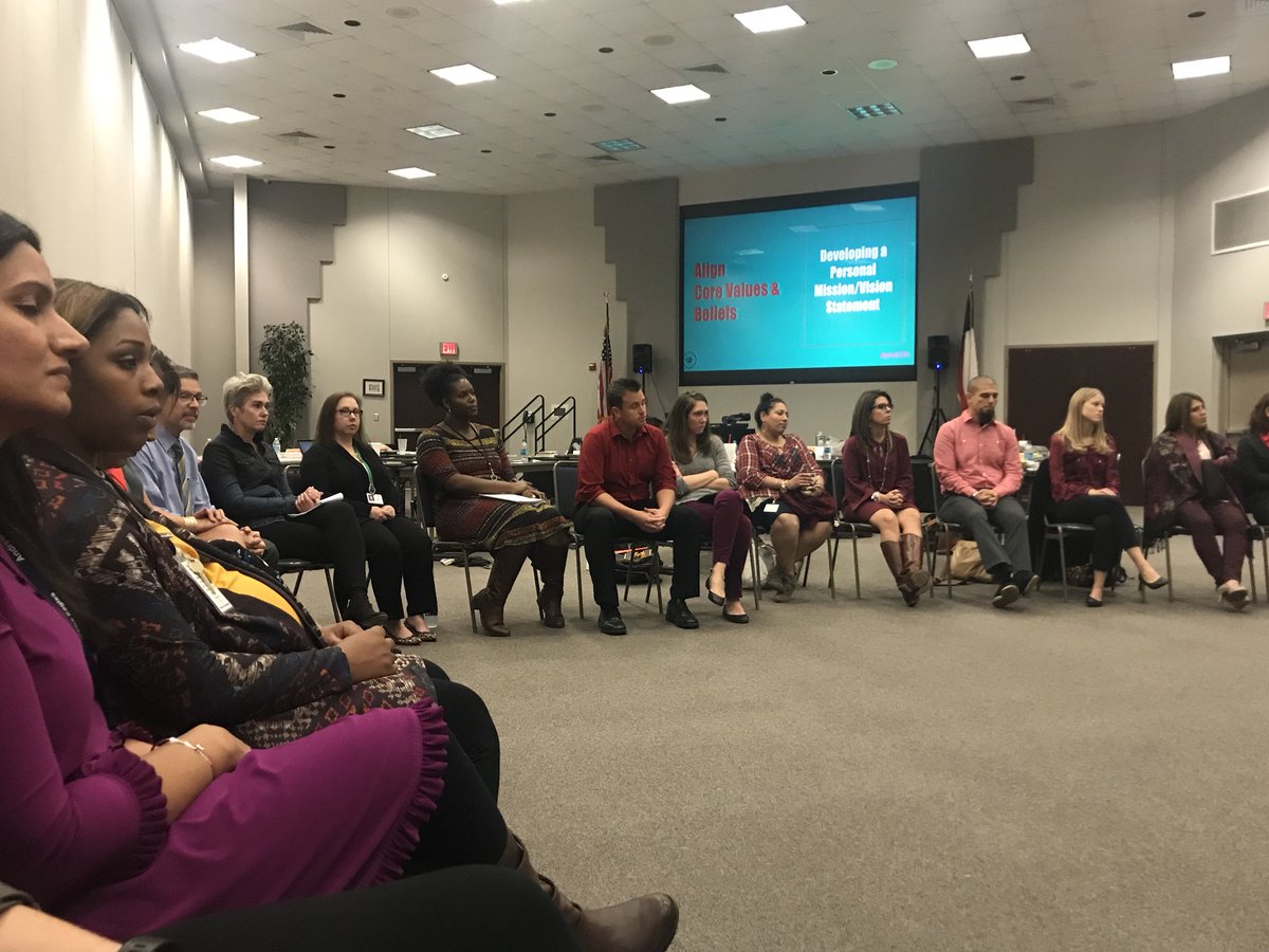 Modisette214's tweet photo. Learning with and from these outstanding leaders about personal mission! #pisdLDA #PISDleads https://t.co/cB4tVGyCpl
