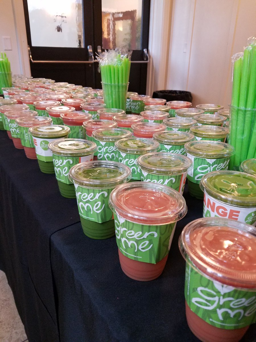 Thanks for the smoothies Green Me!!