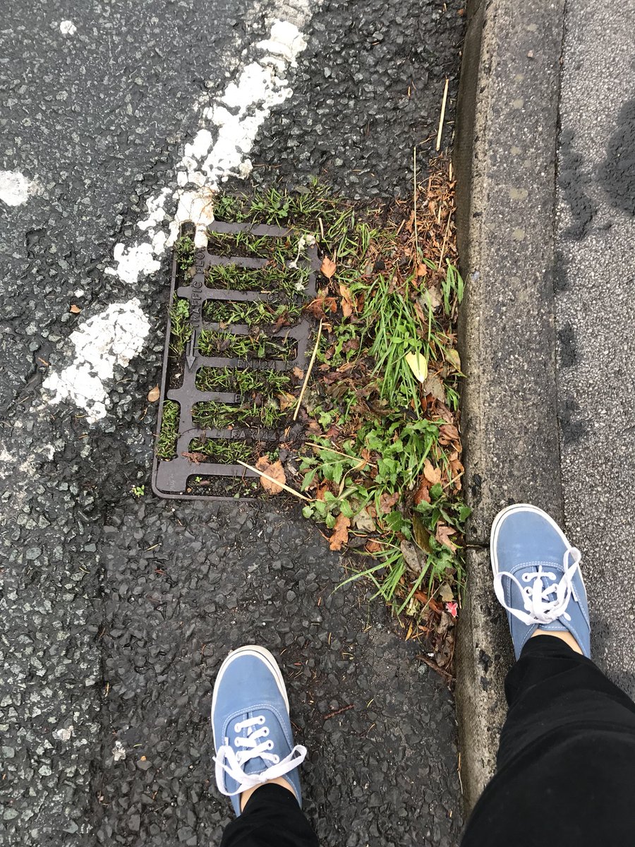 MrsJLColeman's tweet photo. @Ms_Gelphy 2nd lot of rural to urban pics on my way to meet Mr Kearns. Note the blocked drain &amp; subway under the motorway! @WestleighHigh https://t.co/MTplMjK5yg