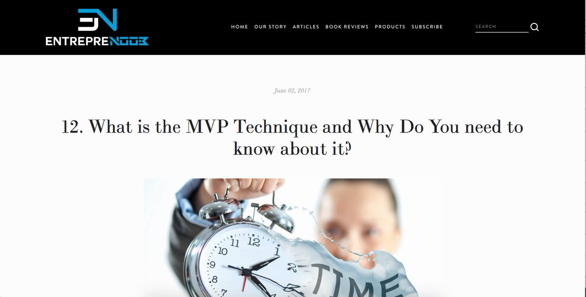 EntrepreNoobs's tweet photo. I wish we were better at practicing what we preach. Check out our #article on the #MVP #ENBlog https://t.co/EpzU1gEkta https://t.co/oNlOEg3AcR