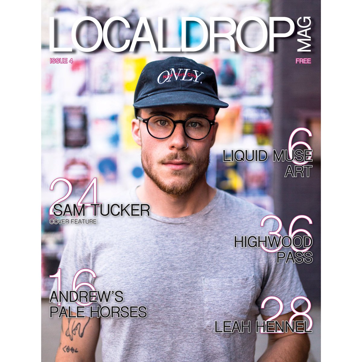 localdropmag's tweet photo. #TBT to the last year and a half of #localdropmag and a sneak peak at issue five--to be released next week! https://t.co/BU2FXQZueG