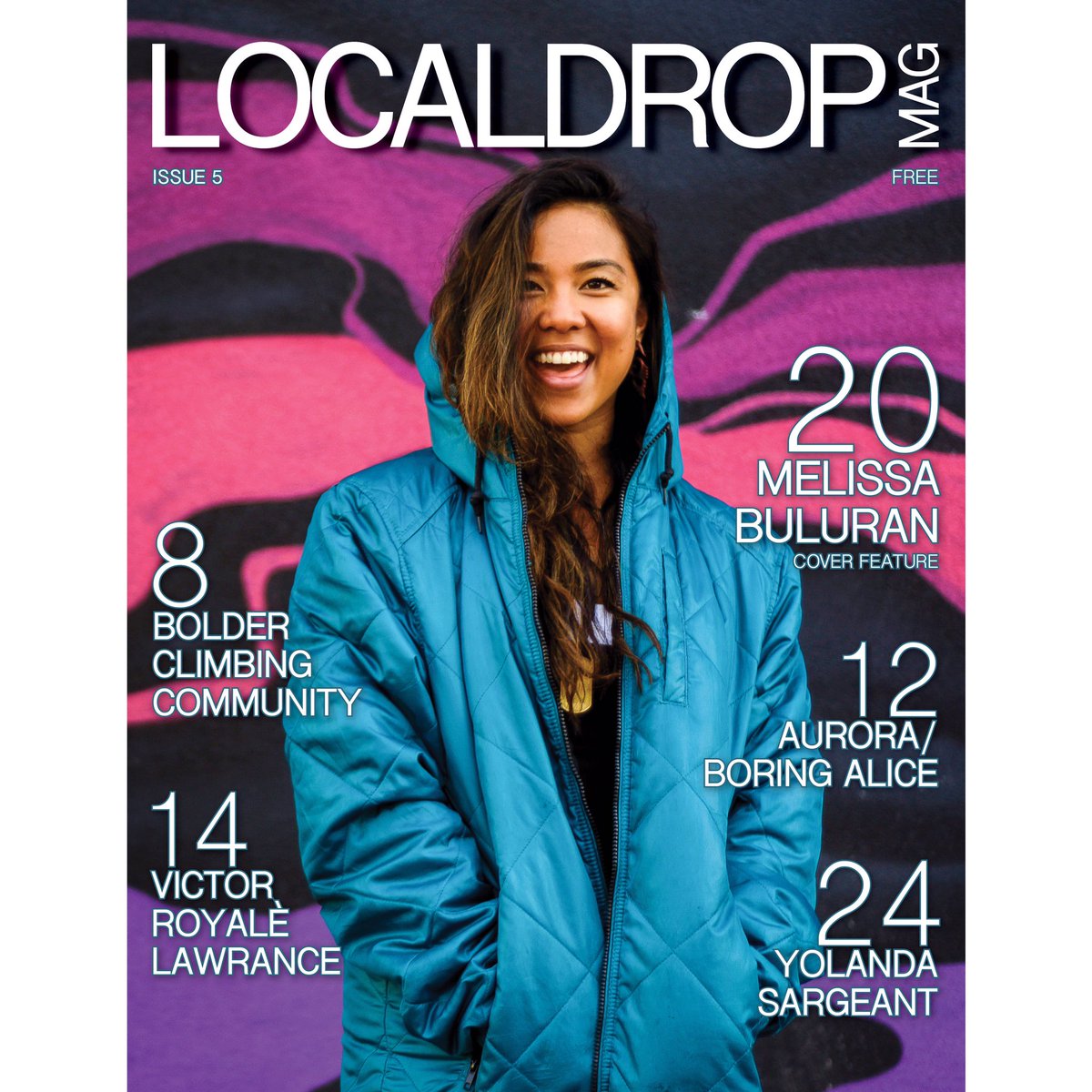 localdropmag's tweet photo. #TBT to the last year and a half of #localdropmag and a sneak peak at issue five--to be released next week! https://t.co/BU2FXQZueG