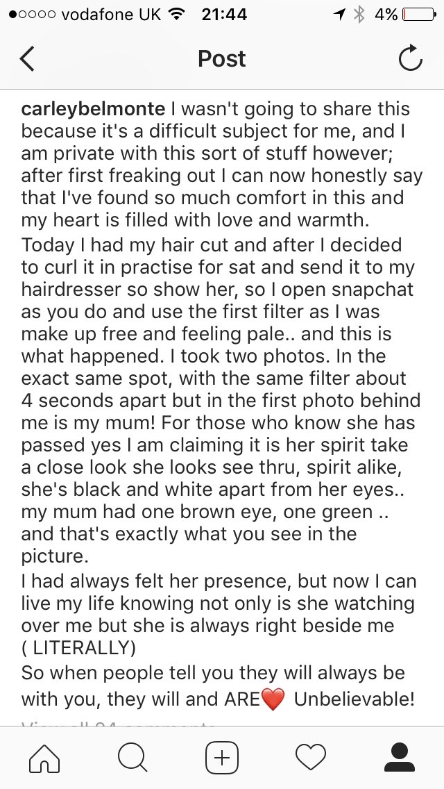 Belmonte_Carley's tweet photo. So this happened to me today.... my mind is blown and my heart is bursting ❣️ I love you Mamma 👼🏻 https://t.co/vAygEcuqFG