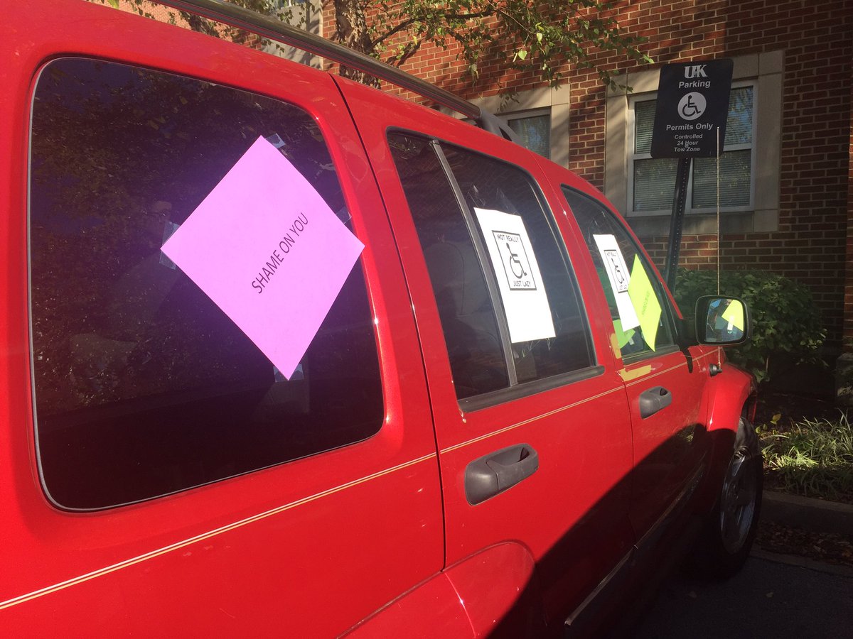 lexa_baskin's tweet image. Reminder that you have no idea what's going on in people's lives. I have cancer and radiation treatment. I'm legally allowed to park here