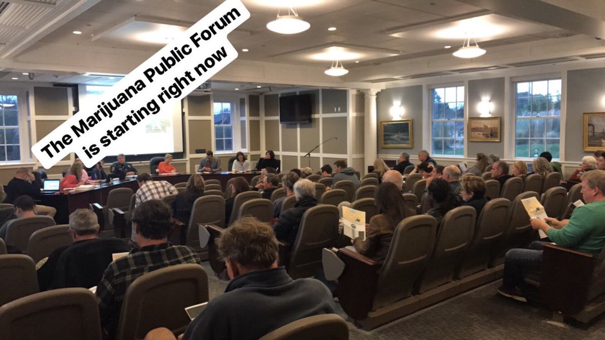 TownofNantucket's tweet image. Marijuana Public Forum is starting right now ➡️Great opportunity to ask questions and listen to experts before #STM2017