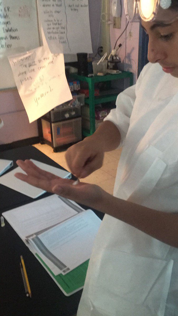 MrsCrespo's tweet photo. Day 2 #bostonstemweek 
Biopsy, lumpectomy, patient model with body systems, blood typing and bacteria culturing. https://t.co/h3aabZ75BV