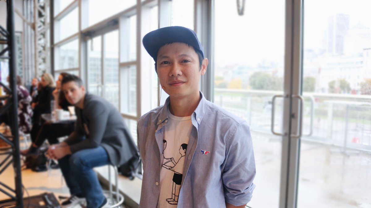 Infopresse's tweet photo. Pour clore les pitchs, Thien Vu Dang de @MAPP_MTL nous présente ses idées. #rdvcommandite https://t.co/sHU3AQPROr