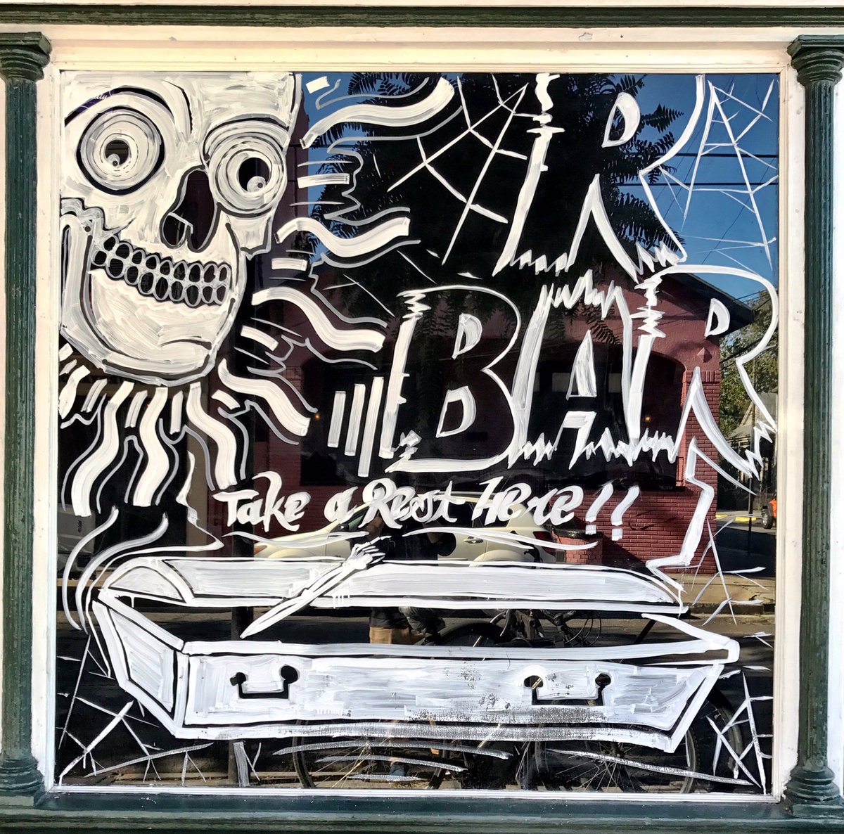 Halloween is almost here. Prepare yourself. Get your Jambalaya tomorrow at 6ish.