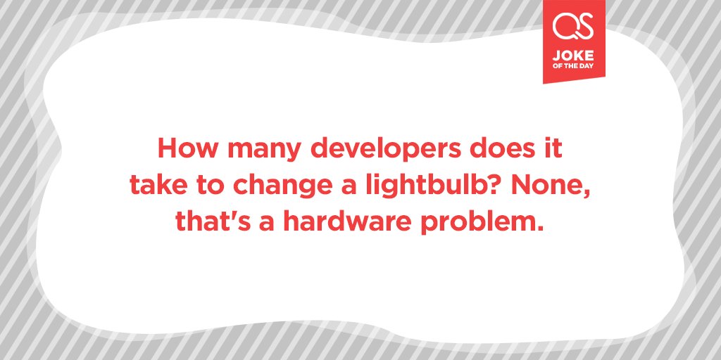QuartSoft's tweet photo. #jokeoftheday #hardware https://t.co/4a7CKHb5WR