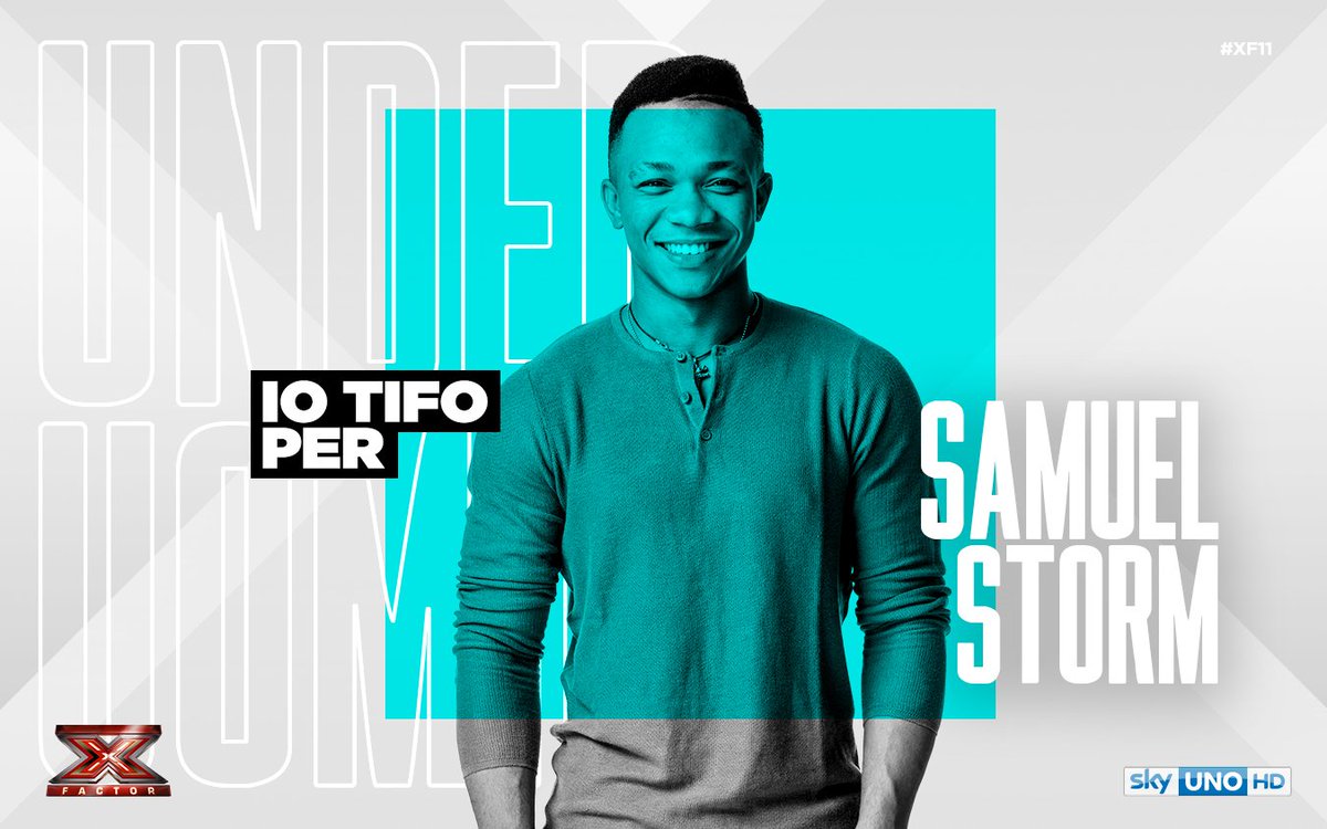 XFactor_Italia's tweet photo. "Si vede che hai un altro spessore". Tutti d'accordo con la voce splendida di #SamuelStorm? https://t.co/Wy9OiZrP1Z