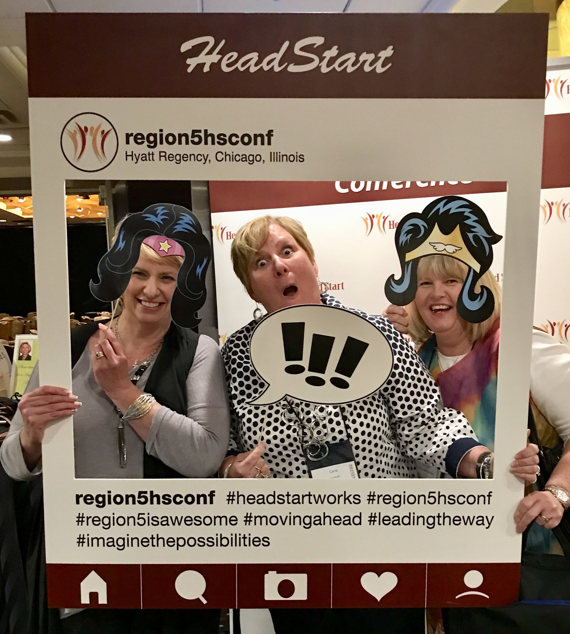Region V Conference on Twitter "End of the day fun with STG