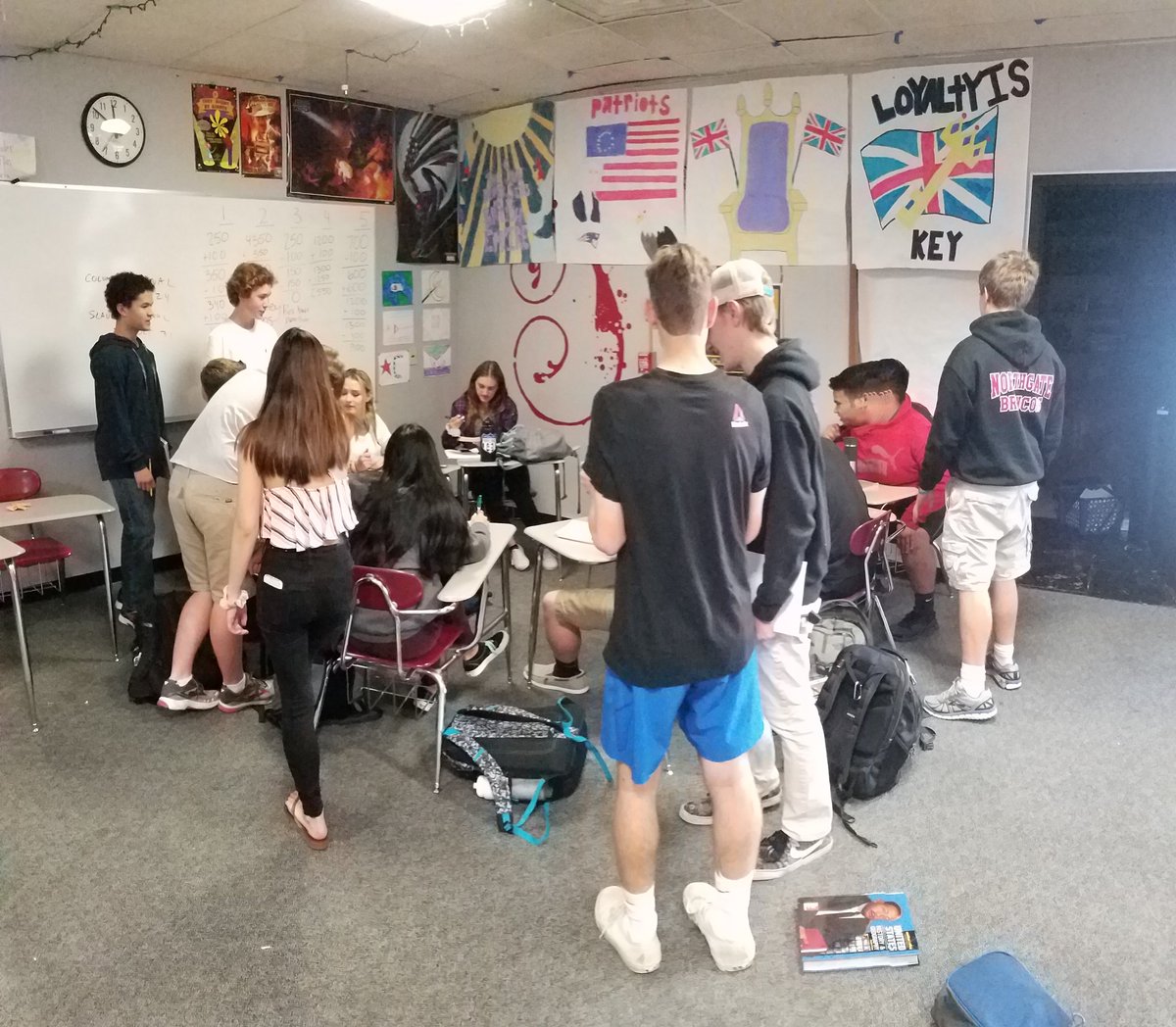 harrisishistory's tweet photo. Renegotiating Reconstruction. Is there a group making a secret deal in the corner? #AmericanThreads https://t.co/fV7RSrc7Xn