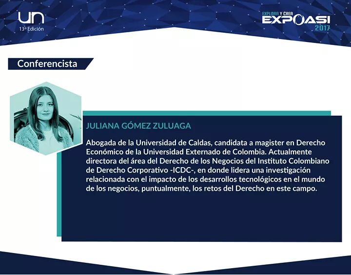 ICDC_OFICIAL's tweet photo. @ExpoASI En la ciudad de Manizales, contará con la presencia del ICDC. Conferencia: Impacto de los desarrollos tecnológicos en los negocios. https://t.co/amYvgiTP8W