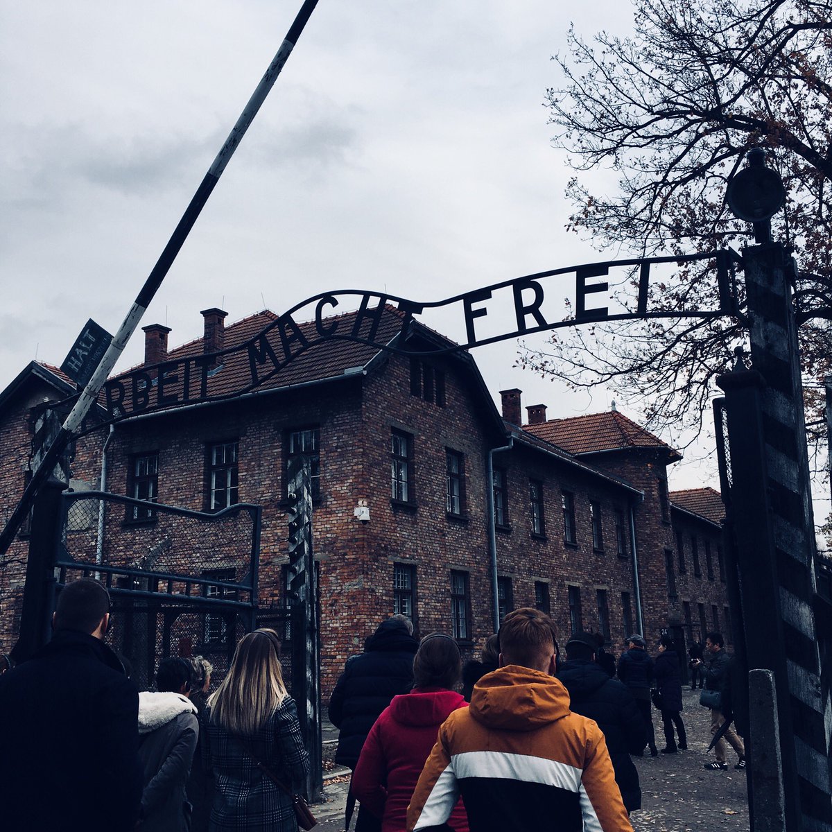 samstsweet's tweet photo. Auschwitz... So many lives lost https://t.co/vnyCNznx3V