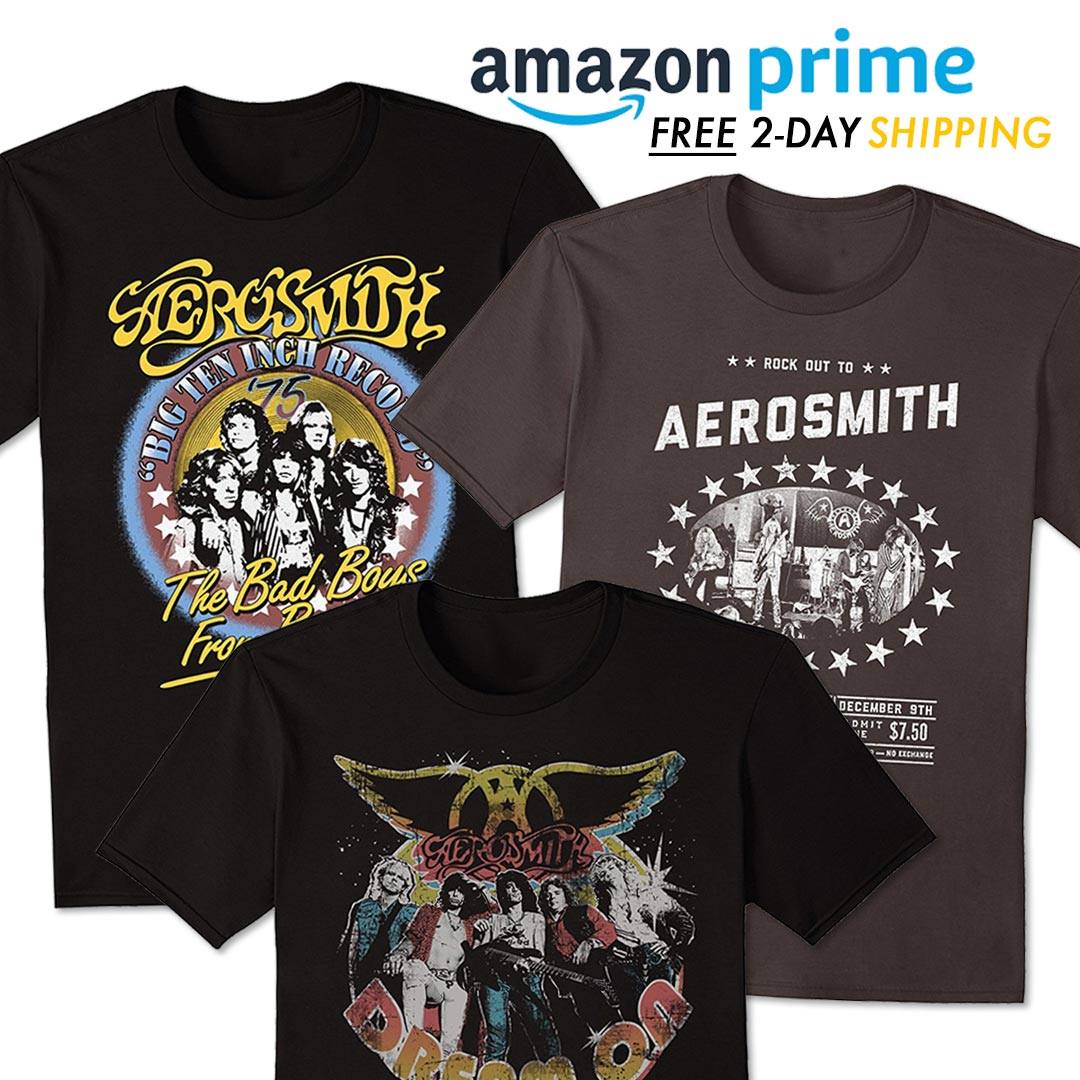 aerosmith t shirt amazon