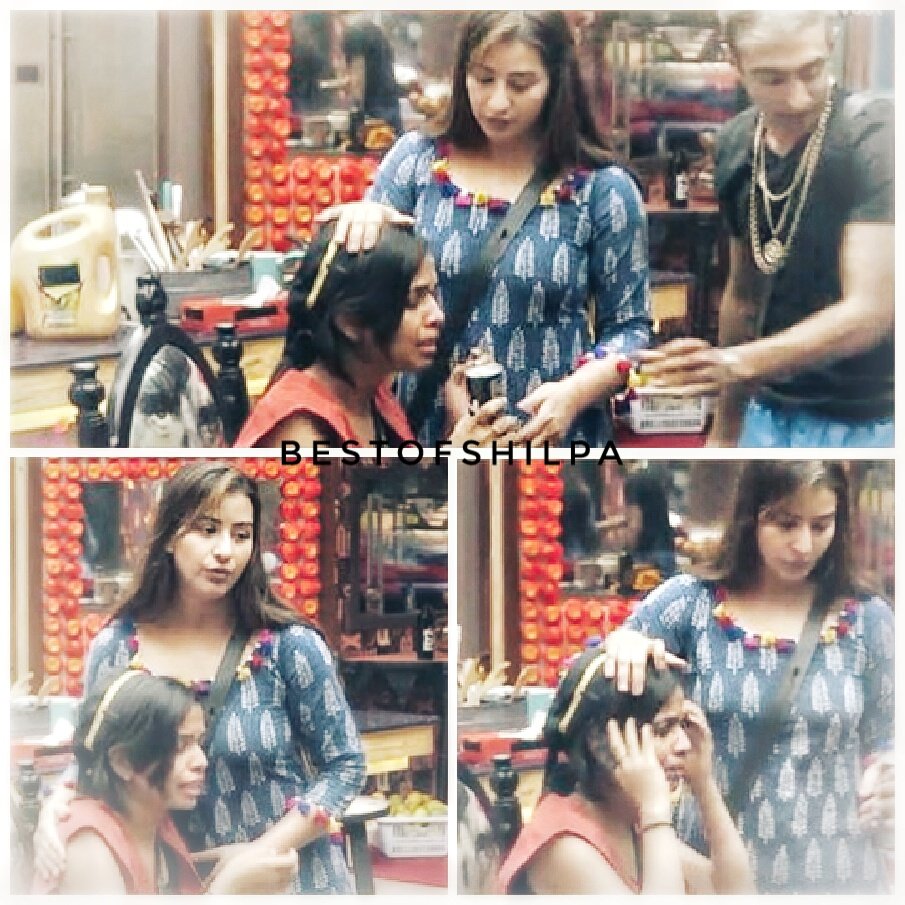 BestOfShilpa's tweet photo. Shilpa cares about other housemates like a mother for their child! Such a dignified lady♥

#ShilpaShinde #BB11 #BiggBoss11 https://t.co/XSC8EGVFhk